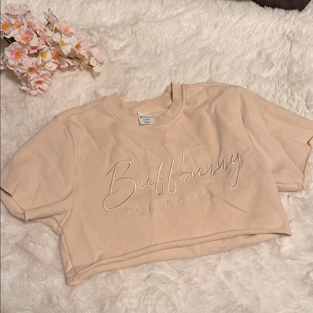 BuffBunny Tan Crop Top 🐰
